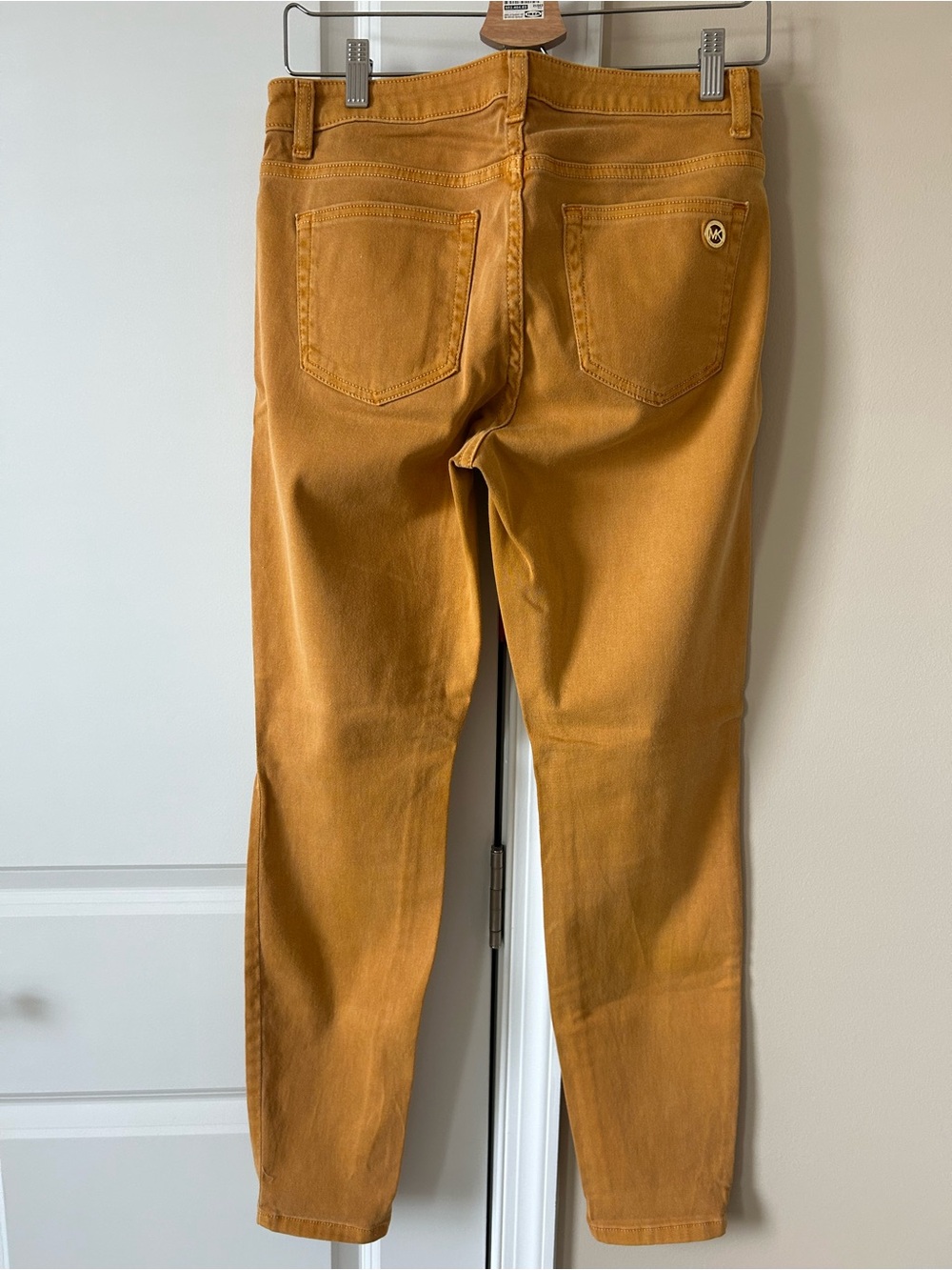 Michael Kors Mustard Yellow Skinny Jeans